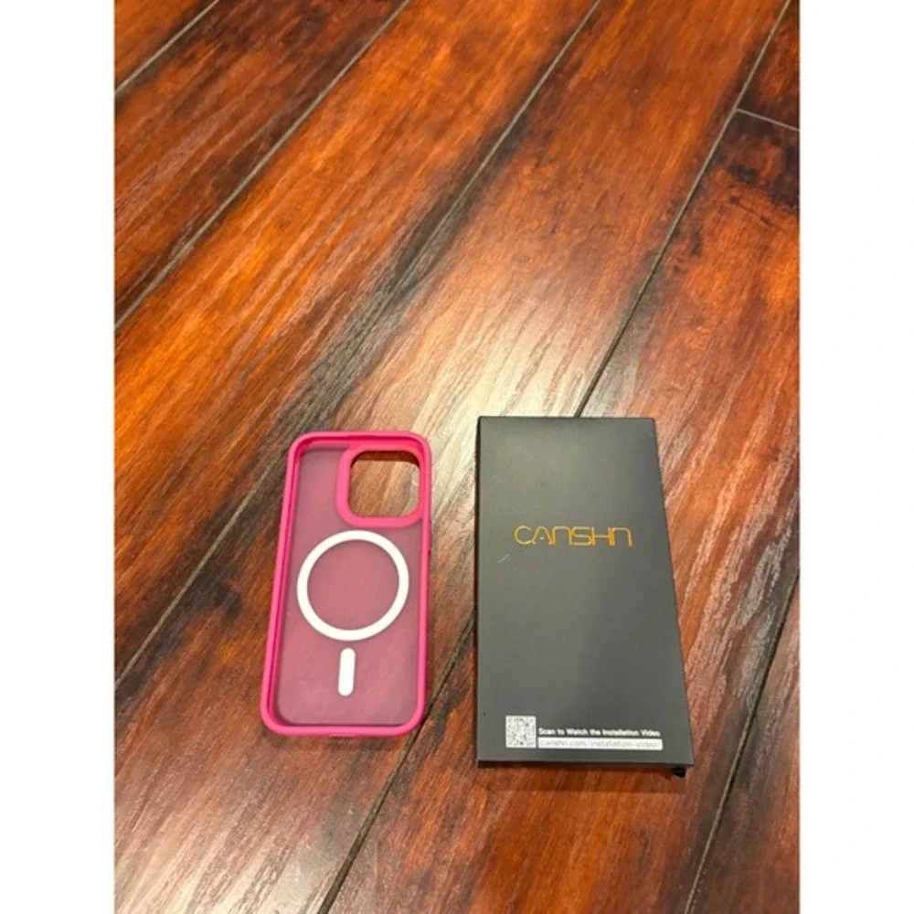 New CANSHN Magnetic Compatible with iPhone 15 Pro Case,‎ Upgraded [Full Camera